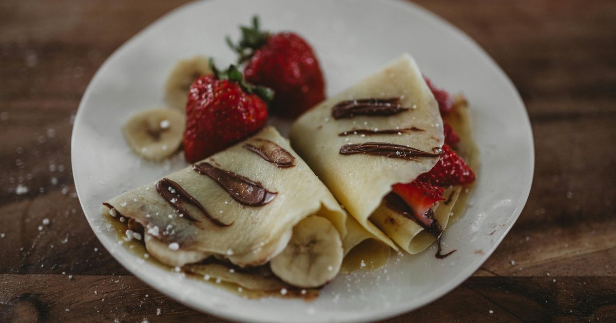 Pancakes with Chocolate