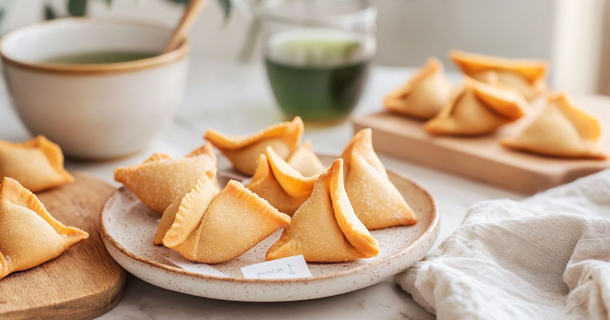 Homemade Fortune Cookies