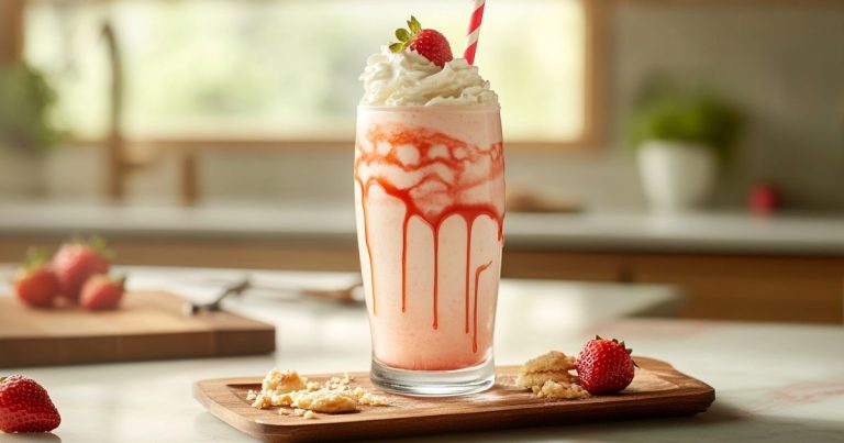 Strawberry milkshake recipe