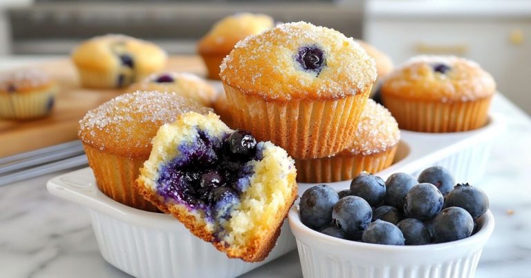 Blueberry muffins