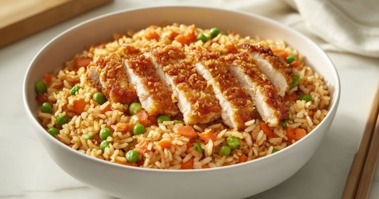 Crispy Chicken Fried Rice Recipe – Easy, Flavorful, and Perfect for Dinner