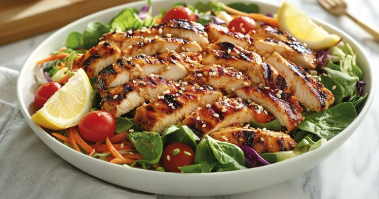 Easy Sesame Chicken Salad Recipe