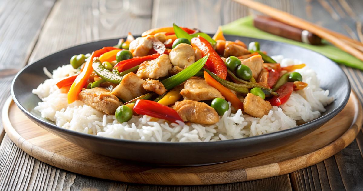 Ginger Chicken Stir Fry