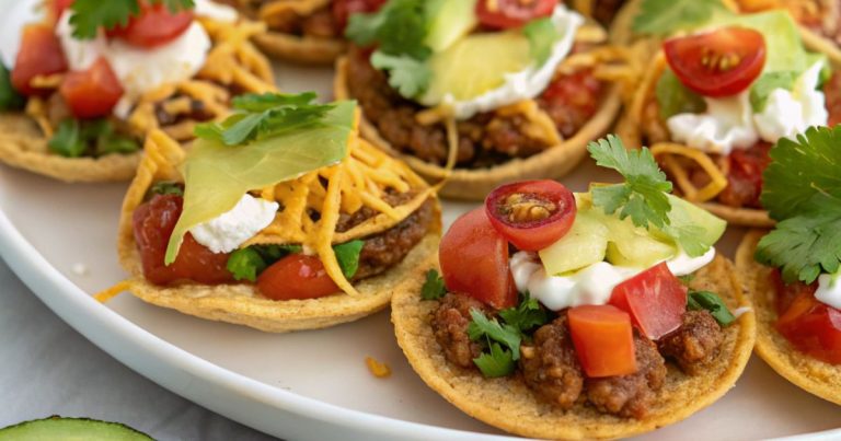 Mini Sheet Pan Tostadas